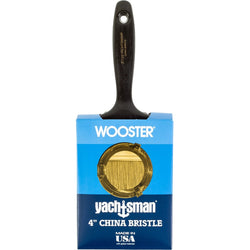 Wooster Z1120 4 Yachtsman White China Firm Bristle Flat Varnish Paint Brush-1PK