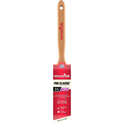 Wooster Z1222 1-1/2 Pro Classic White China Soft Bristle Angle Sash Paint Brush-1PK