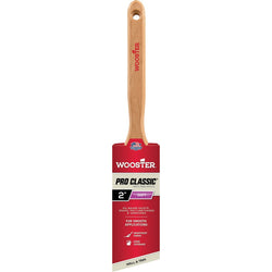 Wooster Z1222 2 Pro Classic White China Soft Bristle Angle Sash Paint Brush-1PK