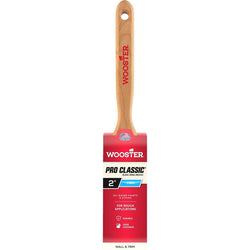 Wooster Z1202 2 Pro Classic Black China Firm Bristle Flat Sash Paint Brush-1PK