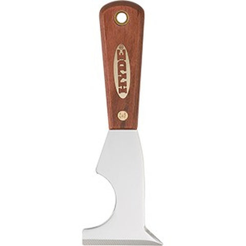 Hyde 07975 2-1/2 Stiff 5-In-1 HD Painters Tool Hardwood Handle-1PK LANC-916