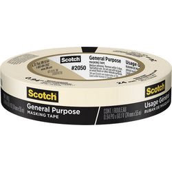 3M 2050-24AP .94 x 60 yd (24mm) Scotch General Purpose Masking Tape-1PK