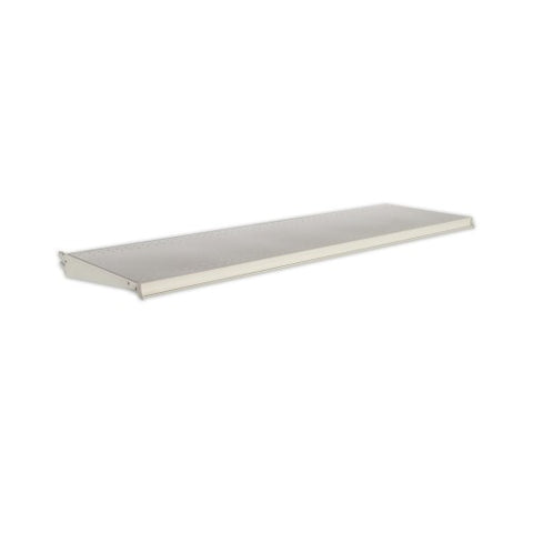 12X48¡± Gondola Metal Shelf Antique White-4PK