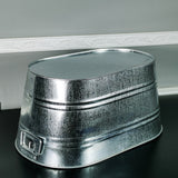 Galvanized Metal Ice Bucket Beverage Beer Drink Party Cooler Bucket 15358
