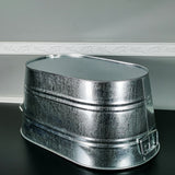Galvanized Metal Ice Bucket Beverage Beer Drink Party Cooler Bucket 15358