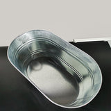 Galvanized Metal Ice Bucket Beverage Beer Drink Party Cooler Bucket 15358