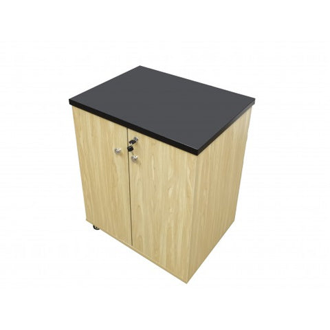 Returned Mobile Cabinet Workstation Push Cart Island Kitchen Garage PrinterStand RTN18536-CABINET