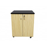 Returned Mobile Cabinet Workstation Push Cart Island Kitchen Garage PrinterStand RTN18536-CABINET