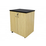Returned Mobile Cabinet Workstation Push Cart Island Kitchen Garage PrinterStand RTN18536-CABINET