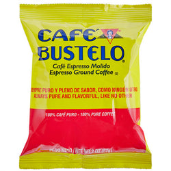 Cafe Bustelo Espresso Ground Coffee Packet 2 oz. - 30/Pieces WS-110BSPK1014