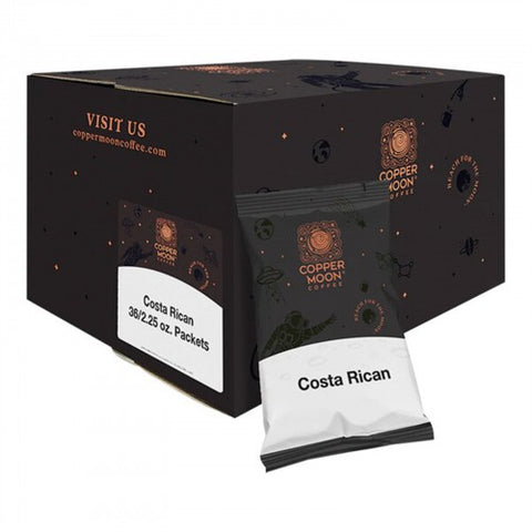 Copper Moon Costa Rican Blend Coffee Portion Pack 2.25 oz. - 36/Pieces WS-110CMFPCOSTA