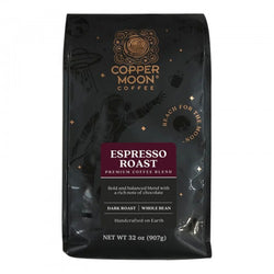 Copper Moon Espresso Roast Whole Bean Coffee 2 lb. - 4/Pieces WS-110CMWBESPRO