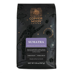 Copper Moon Sumatra Blend Whole Bean Coffee 2 lb. - 4/Pieces WS-110CMWBSMTRA