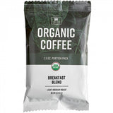 Crown Beverages Organic Breakfast Blend Coffee Packet 2.5 oz. - 24/Pieces WS-110COBFASTPK