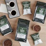Crown Beverages Organic Breakfast Blend Coffee Packet 2.5 oz. - 24/Pieces WS-110COBFASTPK