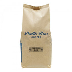 Dallis Bros Fair Trade Organic Deep Dark Blend Whole Bean Coffee 5 lb. - 2/Pieces WS-110DBWBDARK