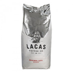 LaPieces Coffee Original City Roast Whole Bean Coffee 5 lb. - 4/Pieces WS-110LCWBCITY