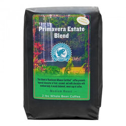 LaPieces Coffee Primavera Estate Blend Whole Bean Coffee 2 lb. - 8/Pieces WS-110LCWBPRIMA