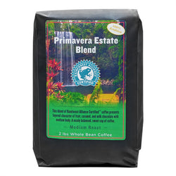 LaPieces Coffee Primavera Estate Blend Whole Bean Coffee 2 lb. - 8/Pieces WS-110LCWBPRIMA