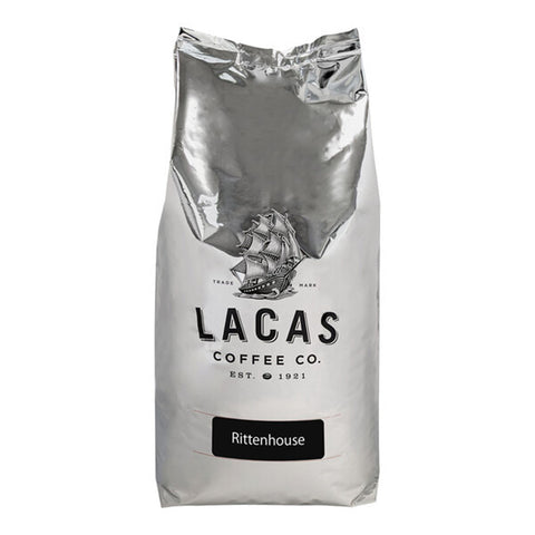 LaPieces Coffee Rittenhouse Whole Bean Coffee 5 lb. - 4/Pieces WS-110LCWBRITNH