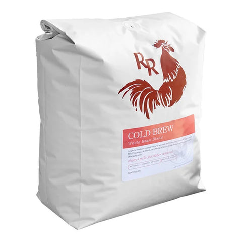 Red Rooster Cold Brew Whole Bean Coffee 5 lb. WS-110RRCOLD5LB