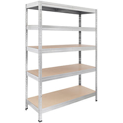 AR Shelving 16 x 35 x 71 5- Shelf Galvanized Boltless Fiberboard Shelving WS-243feztr18s502kh