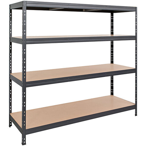 AR Shelving 20 x 71 x 71 NSF 4- Shelf Galvanized Boltless Rivet Wire Shelving WS-243tr18s406khkfd9t