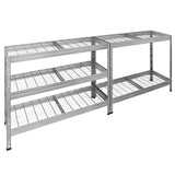 AR Shelving Garage Series 18 x 59 x 71 4- Shelf Boltless Fiberboard Shelving WS-243trm18s502khgdz