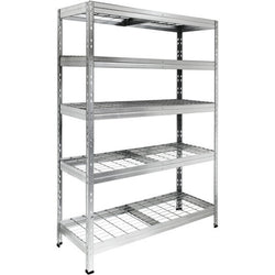 AR Shelving Garage Series 18 x 59 x 71 4- Shelf Boltless Fiberboard Shelving WS-243trm18s502khgdz