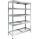 AR Shelving Garage Series 18 x 59 x 71 4- Shelf Boltless Fiberboard Shelving WS-243trm18s502khgdz