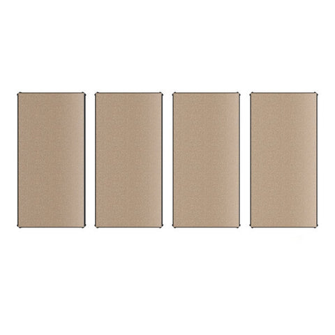 Lavex 24 x 36 Black Particle Board Shelves 4- Shelf Boltless Shelving 4/ Case WS-257b1836z4pbbs