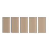 Lavex 18 x 36 Black Particle Board Shelves 4- Shelf Boltless Shelving 4/ Case WS-257b1836z5pbbs