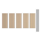 Lavex 72 Black Steel Upright for Black Z- Beam Boltless Shelving Units- 4/ Case WS-257b184872z5pbk