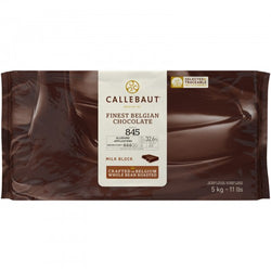 Callebaut Recipe 845 Milk Chocolate Block 11 lb. WS-409C845132
