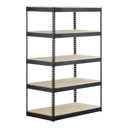 Hirsh Industries 20998 48 24 72 Gray Shelf Boltless Shelving Laminated WS-42019453