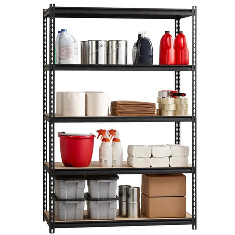 Hirsh Industries 22130 36 18 72 Black Crinkle Shelf Boltless Shelving Wire WS-42020994