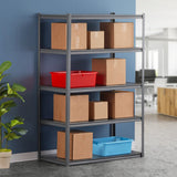 Hirsh Industries 20994 48 24 72 Black Crinkle Shelf Boltless Shelving WS-42020998
