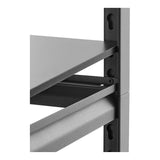 Hirsh Industries 20994 48 24 72 Black Crinkle Shelf Boltless Shelving WS-42020998