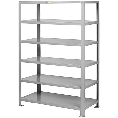 Little Giant 24 x 36 x 72 Heavy- 4- Shelf Welded Steel Shelving 4SH- 2436- 72 WS-6SH-1832-72