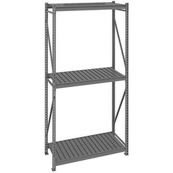 Tennsco 24 x 48 x 96 Medium Grey Bulk Storage Rack Wire Decking 482496WS- WS-BU-4824120CS-MGY