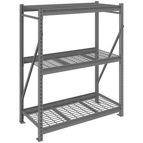 Tennsco 24 x 48 x 72 Medium Grey Storage Rack Particleboard Decking 482472PS- WS-BU-482472WS-MGY