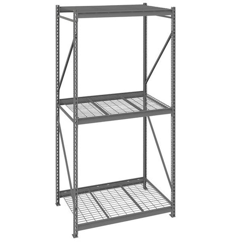 Tennsco 36 x 48 x 72 Medium Grey Storage Rack Corrugated Decking 483672CS- WS-BU-4836120WS-MGY