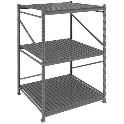 Tennsco 48 x 48 x 84 Medium Grey Storage Rack Particleboard Decking 484884PS- WS-BU-484884CS-MGY