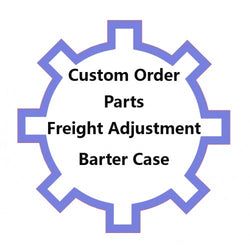 Custom Order/ Parts/ Freight Adjustments - Use Tip Section To Input Amount