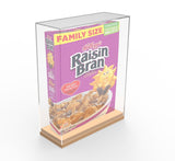 10.8x4x12.9" Acrylic Family Size Cereal Box Display Trophy Figurine Glorifier