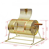 Metal Raffle Drum Spin Casino Bingo Lottery Party Lucky Draw Fundraiser Tombola 119570