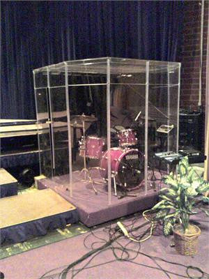 Drum Booth Sound Room , Drum Shields or Drum Shield 100064