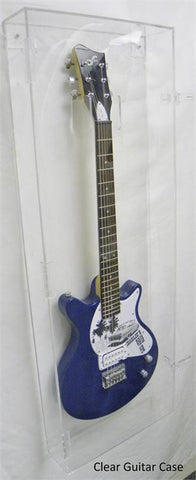 Acrylic guitar display case 100142