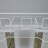 Acrylic Podium Wood Pulpit Large Lecterm for Church School Conference Plexiglass Events Hotel Party 10014