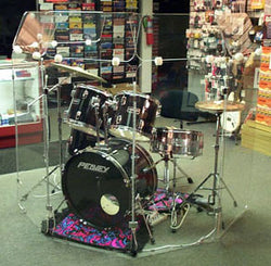DS4D Five   2ft. x 5 ft. Panels w/ Deflectors Drum shields 100168